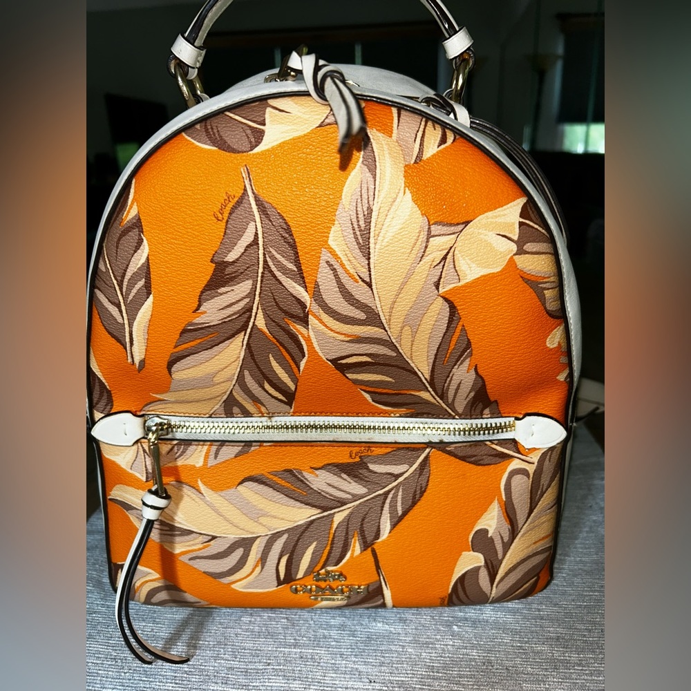 COACH Banana leaf backpack